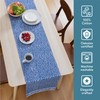 JEMIDI Table Runner Blue 40 x 240 cm - 100%