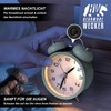 CSL - Analogue Alarm Clock without Ticking with Light -
