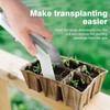 2pcs Stainless Steel Gardening Plants Transplant Tong Plant Remove Transplant