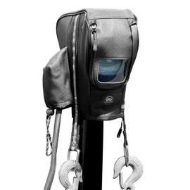 Clever Cover for LCI Jack by Trailersphere Custom Electric Tongue Jack Cover for Trailer, RV, Camper, Chains Holder, Plug Protector, Sun and Waterproof (LCI Jack Cover)