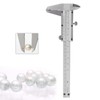 0-100mm Metal Vernier Caliper for Jewelry Processing Measuring Tool Accessory