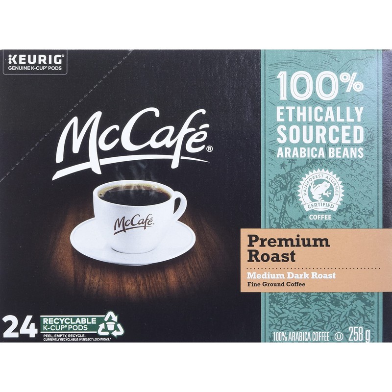 McCafe Premium Roast K-Cup Pods Coffee 24 Pack