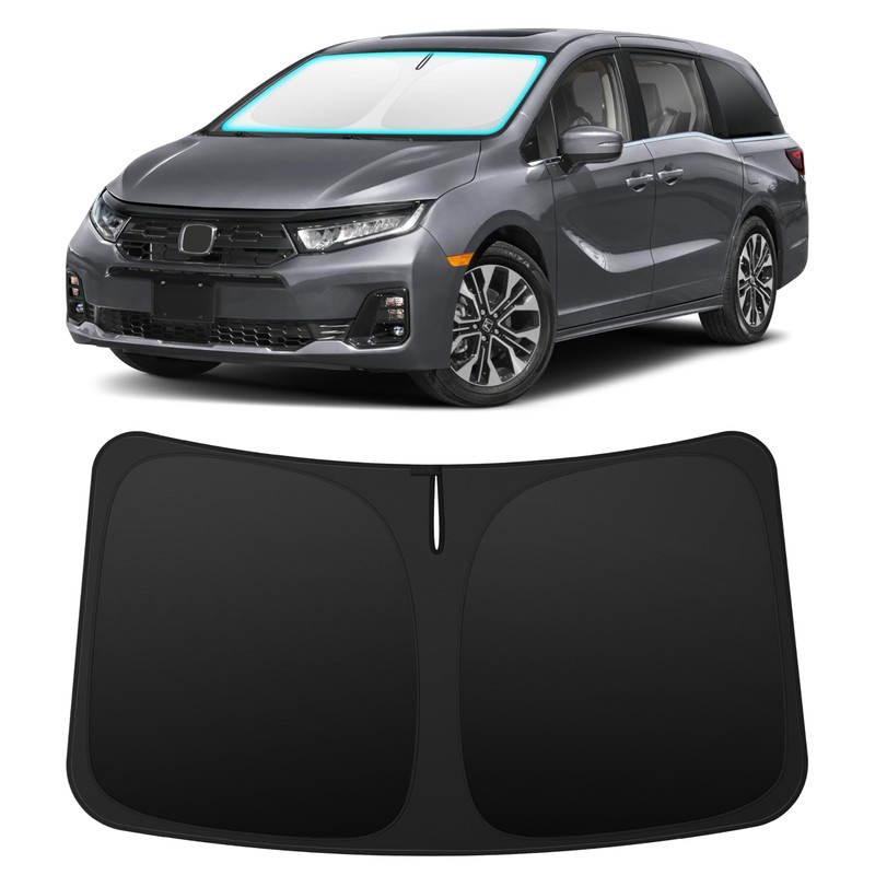 INSAUTO Foldable Windshield Sun Shade for Honda Odyssey 2018-2026, Heat