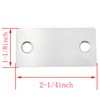 CHENJIN 2PCS Door Hole Filler Plate 1-1/8 Inch Door Hole