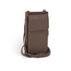 LASIEM Smartphone Pochette Shoulder Folio Genuine Leather Large Capacity Women's