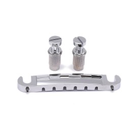 AxLabs Hardware KD By AxLabs LP Junior Style Wrap-Around Bridge With Compensated Top - Chrome