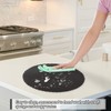 wiipara Round Woven Placemats Set of 6, 34 cm Kitchen