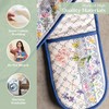 Maison d'Hermine Double Oven Mitts 100% Cotton 7"x35" Double Oven