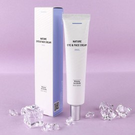 Face eye cream containing snail mucus filtrate 40ml / 달팽이점액 여과물 성분함유 페이스 아이크림 40ml
