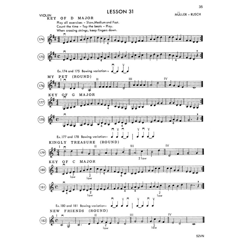 Muller Rusch - String Method for Class or Individual Instruction