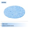 QUARKZMAN Pack of 15 Soldering Sponge 5 cm Round Blue