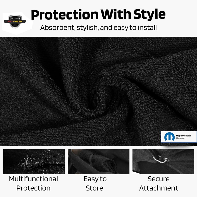 Seat Armour Seat Protector Towel Jeep with Grille - Soft
