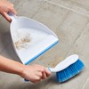 Spontex Dustpan & Brush Set, Large Capacity Dustpan, Durable Bristles