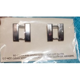 Pair of Air Force / Army Captain Rank Insignias - Mini - Shirt-Sized in package