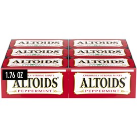 Altoids Curiously Strong Peppermint Mints - 12 Pack