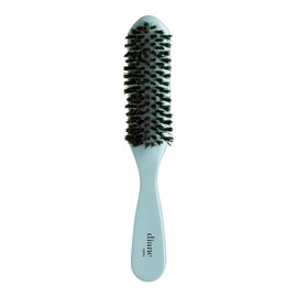 Diane Cepillo de pelo curvado de cerdas de jabalí reforzadas de nailon para encrespamiento y flaways, cepillo para el cabello y domesticar el pelo del