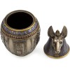 Veronese Rare Egyptian Anubis Dog Memorial Urn Canopic Jar Sculpture**WEL