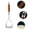 HEMOTON Stainless Steel Potato Masher Manual Vegetable Masher Hand Potato