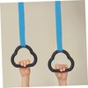 KICHOUSE 1 Pair Gymnastics Rings for Adjustable Non Slip Indoor