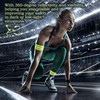 BlingKingdom 4 PCS High Visibility Reflective Armbands, Elastic Reflective Arm