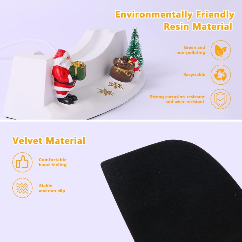 Moving Sand Art Lamp Round Glass Flowing Sand Frame, Sand