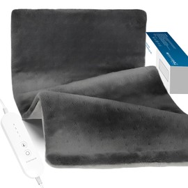 Heating Pad for Back Pain Relief & Period Cramps,12x24 Inches,XL Heating Pad for Shoulder and Neck,with 4 Temperature Controllers | Auto Shut-Off | Dry/Moist Heat Therapy, Gift for Women Men