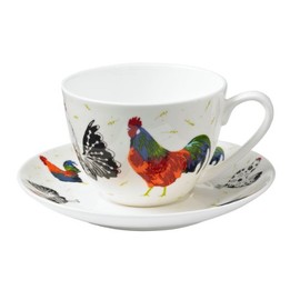 Rooster Cup & Saucer