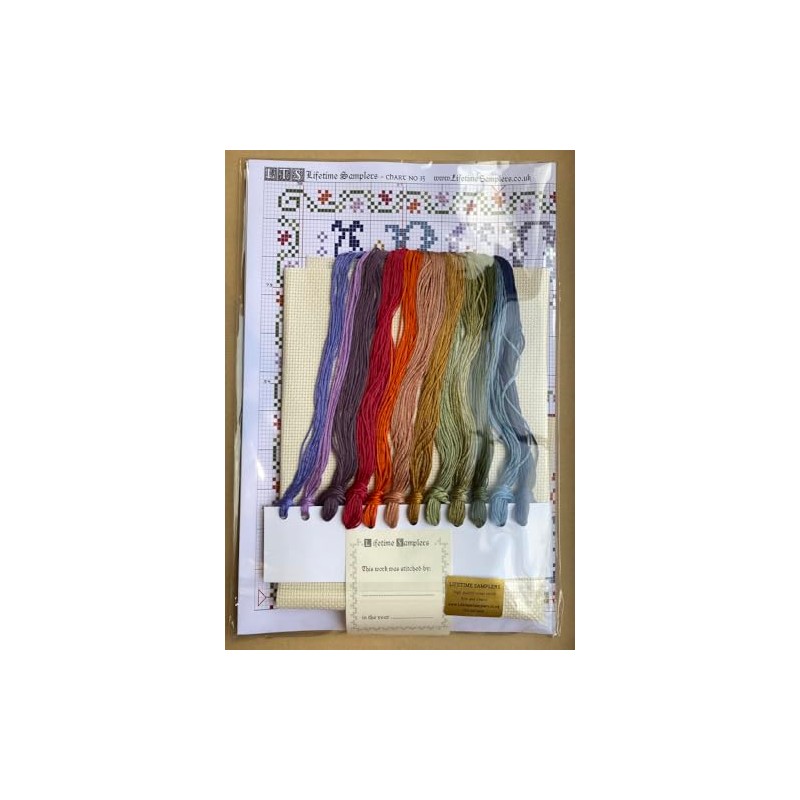 ABC Traditional Alphabet Sampler - Complete Cross Stitch kit on