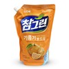 LION Chamgreen Jeju Cheonhyehyang Squeaky Clean Dish Soap Refill 1.2L 2ea