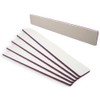 Set of 10 Professional Extra Wide White Straight File 180/100