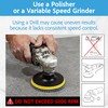 5 Inch Diamond Concrete Polishing Pads Wet Dry Set for