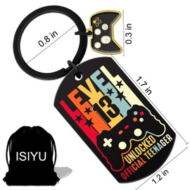 Teen Boy Birthday Coolest Gift for Boys 13th Birthday Gift for Gamer Lovers Son Kids Guys Level 13 Unlocked Christmas Easter Basket Teens Gaming Birthday Party Teenage Gift Ideas Stocking Stuffer