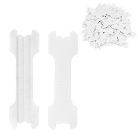 100 Tiras Nasales, Tiras Nasales para Respirar Mejor, Tiras Nasales para Roncar Extra Fuertes, Reducir los Ronquidos,Remedios y Respirador Contra los Ronquidos y Mejora la Calidad del Sueño (Blanco)