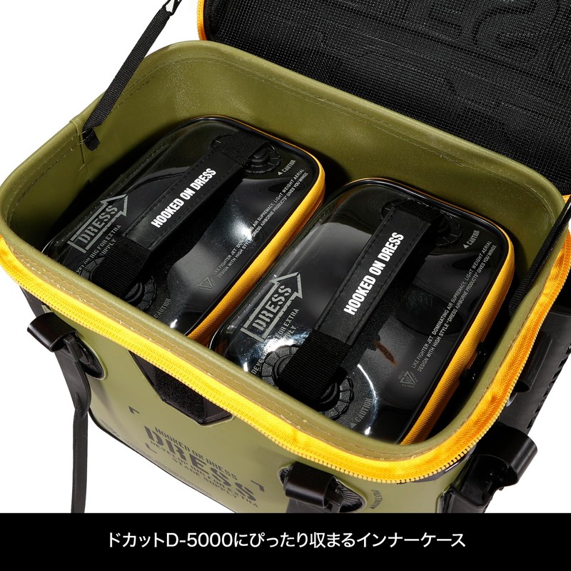 Dress (DRESS) Folding Tackle Box Multi [M] EVA Multi-functional Fishing