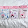 Tri-Color Salon Hair Cap Accessory Flower Purple 6ea