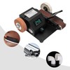 JAYGOVAN 350W Electric Mini Belt Sander 90 Degree Knife Sharpener