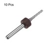 QUARKZMAN 10 Pieces Milling Cutter 1.8 mm Solid Carbide CNC