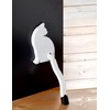AKS-05 Door Stopper, Cat, Cat, Magnetic, Foldable, Entryway, Easy Installation,