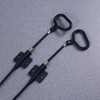 Garneck 2 Pieces Recliner Replacement Cable D-Ring Recliner Chair Relax