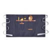 TOPTIE Denim Unisex Half Apron Waist Bistro Apron with Pockets
