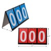 APORO 3 Digit Portable Table Top Scoreboard Flipper, Multi Sports