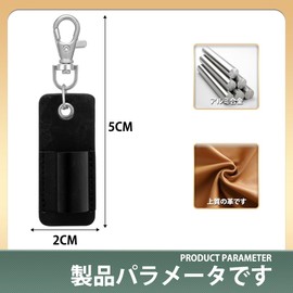 Pen Holder with Metal Clip, Portable Pen Holder, Strap, Pen Holder, Pen Holder, Neck Hanger, Anti-Lost, Anti-Theft and Lost, Compatible with Ballpoint Pen Stationery Office Supplies Gift Pencil