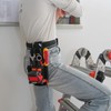MELOTOUGH 7-Pocket Technician Pouch-Small Pocket Tool Belt Pouch with Belt