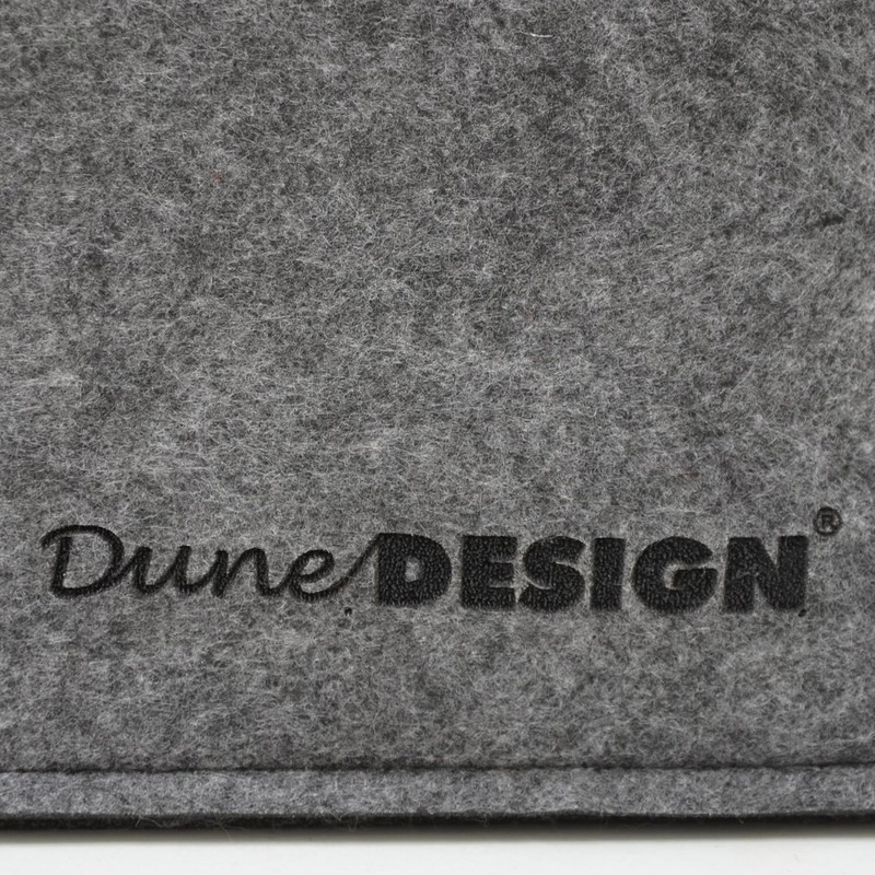 DuneDesign Artificial Felt Bag 40x25x30cm basket for firewood shopping 15KG