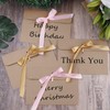 Pack of 30 Kraft Paper Envelopes, Retro Kraft Paper, Vintage