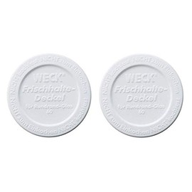 WECK Plastic Cover for Glass Canisters [ S ] (2 Pack)
