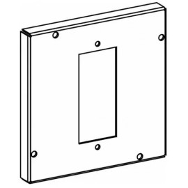 Orbit 5504 5 Inch Square Industrial Cover GFCI for 5s box 4-11/16" Square 5S