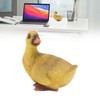 Duck Ornament Resin Weather Resistant Cute Vivid Expression Duck Statues
