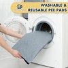 DAHAPYBOO Washable Pee Pads for Dogs,4Pack Reusable Puppy Pads for