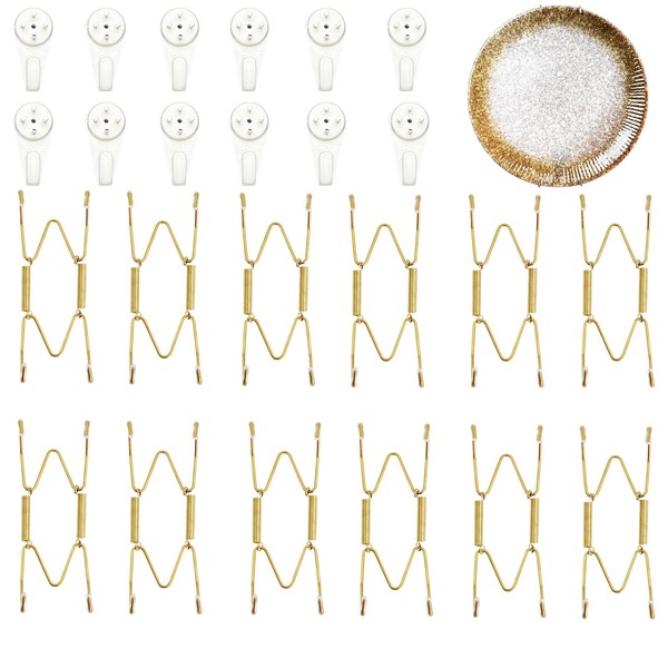 Plate Hangers for The Wall, Suitable for 4-5 Inch Wall